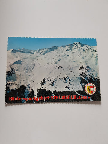 AK Bad Hofgastein. Wintersportgebiet Schlossalm.