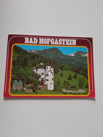 AK Bad Hofgastein. Weitmooser Schlößl.