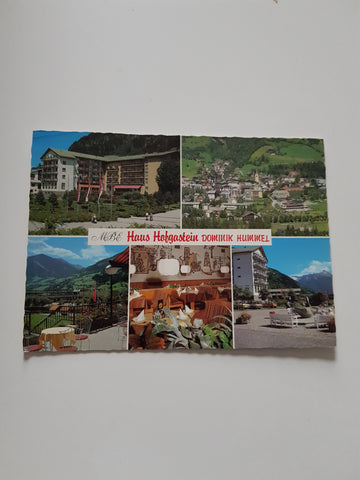 AK Bad Hofgastein. MBE Urlaubsverein. Dominik Hummel. Bachbauergasse 7.