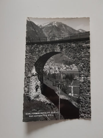 AK Bad Hofgastein. Schlossalm Berglift.