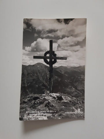 AK Bad Hofgastein. Schlossalm Berglift. Hirschinger. (1957)