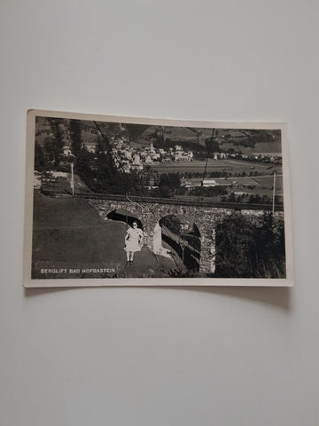 AK Bad Hofgastein. Berglift. (1951)
