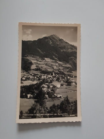 AK Bad Hofgastein von der Pyrkerhöhe.
