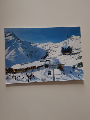 AK Sportgastein. Mittelstation Goldbergbahn.