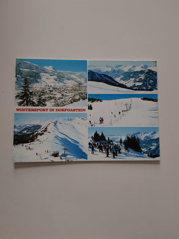 AK Wintersport in Dorfgastein.