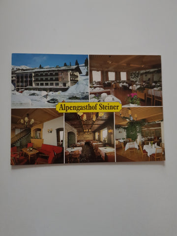 AK Obertauern. Alpengasthof Steiner.