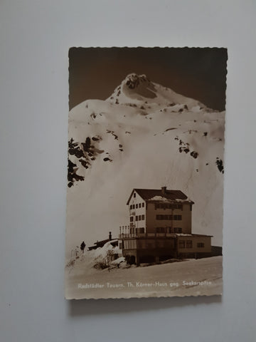 AK Radstädter Tauern. Th. Körner-Haus geg. Seekarspitze. (1962)