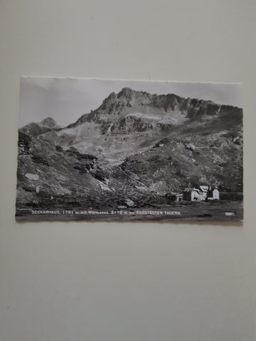 AK Seekarhaus mit Wurmwand am Radstädter Tauern.