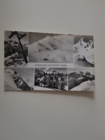 AK Schiparadies Radstädter Tauern. (1963)