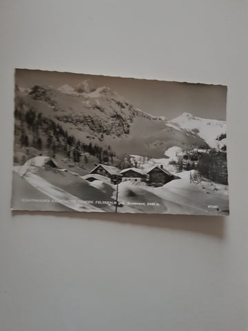 AK Schiparadies Radstädter Tauern. Felseralm geg. Grosswand.