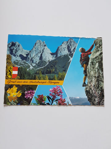 AK Die Fieberhörner im Tennengebirge.