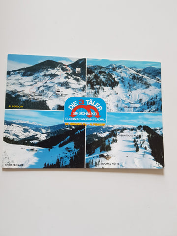 AK St. Johann im Pongau. Die 3 Täler Ski-Schaukel- St. Johann-Wagrain-Flachau.