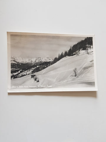 AK Berg- u. Skilift Hotel Hahnbaum. St. Johann/Pongau.