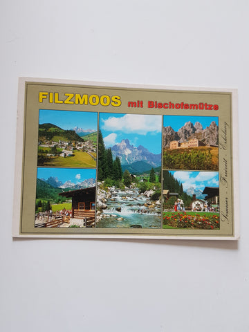 AK Filzmoos mit Bischofsmütze.