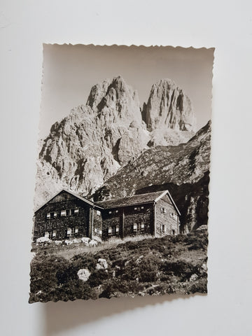 AK Hofpürglhütte mit Bischofsmütze.