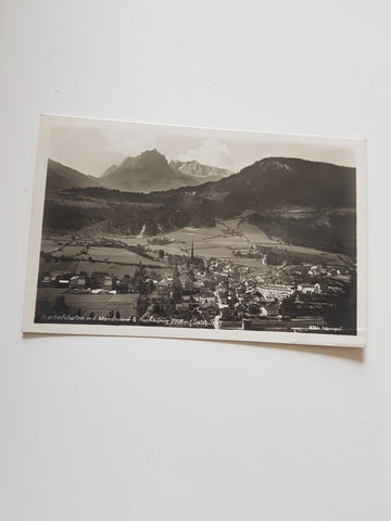 AK Bischofshofen mit Mandlwand & Hochkönig.