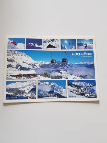 AK Hochkönig Schischaukel.