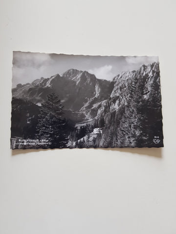 AK Rupertihaus mit Manndlwand. (Hochkönig)