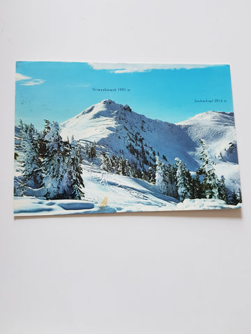 AK Schigebiet Griessenkar. Schischaukel zwischen Wagrain-Flachau.