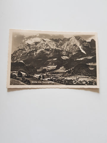 AK Werfen m.d. Tennengebirge. (1933)