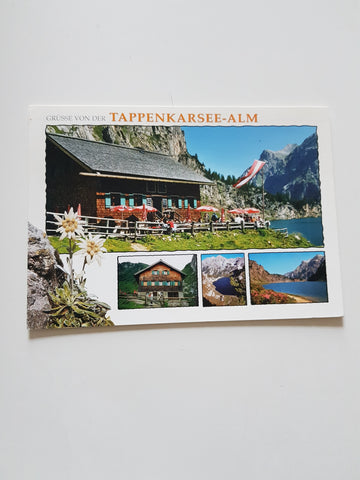 AK Grüsse von der Tappenkarsee-Alm.