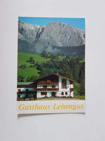 AK Schwarzach im Pongau. Gasthaus Lehengut. Jugendgästehaus.