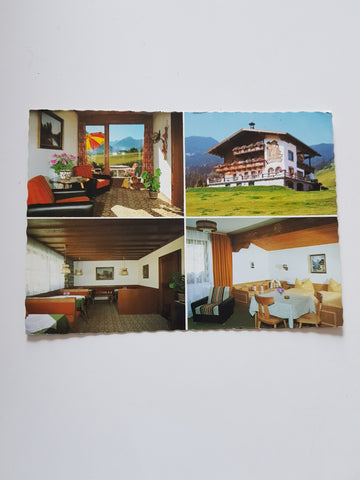 AK Flachau. Pension Landhaus Gollegger.
