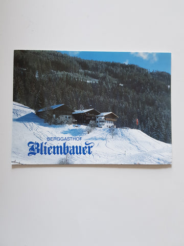 AK Altenmarkt. Berggasthof Bliembauer. Fam. Hochwimmer.