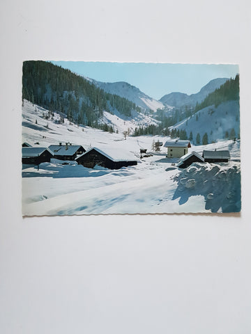 AK Winterparadies Zauchensee Altenmarkt Radstadt.