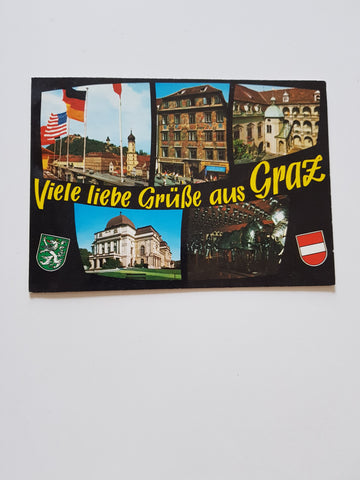 AK Viele Liebe Grüße aus Graz.