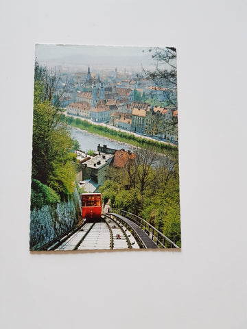 AK Graz. Schloßbergbahn.