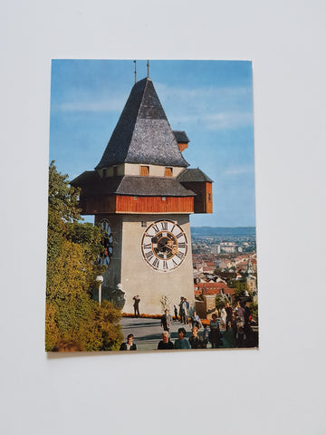 AK Graz - Uhrturm.