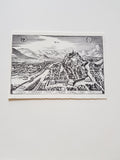 AK Graz von Süden. Matthäus Merian. Kupferstich.