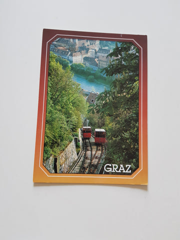 AK Graz. Schloßbergbahn.