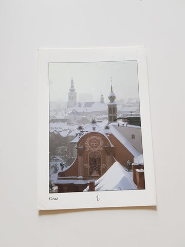 AK Graz. Blick auf Barmherzigenkirche.