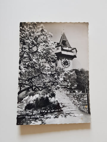 AK Graz Uhrturm.