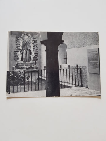 AK P. Maximilian Kolbe - Gedächtnisstätte im Kreuzgang des Minoritenklosters Graz Mariahilf.
