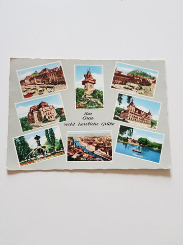 AK Aus Graz recht herzliche Grüße.