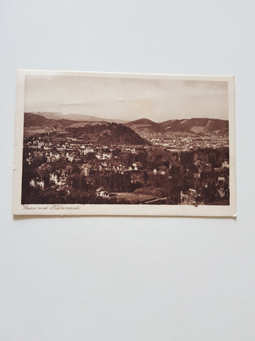 AK Graz v.d. Hilmwarte. (1928)