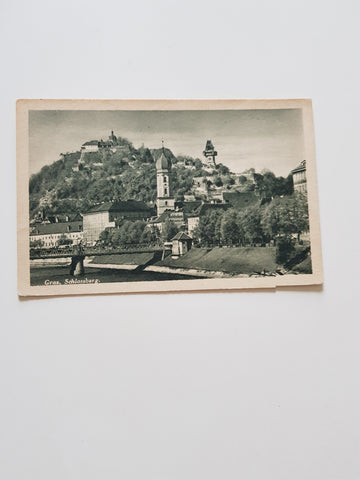 AK Graz, Schlossberg. (1946)