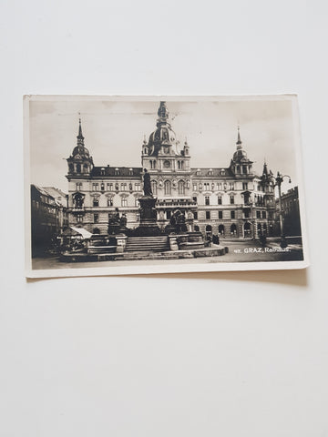 AK Graz. Rathaus. (1930)
