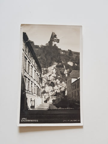 AK Graz. Schlossbergsteig. (1928)