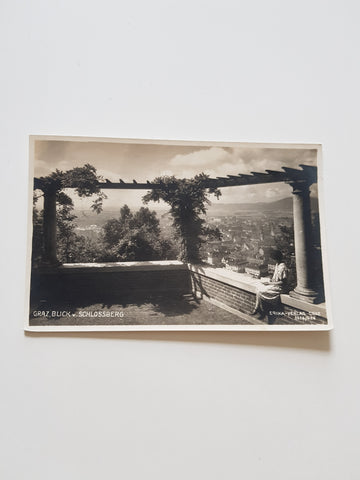 AK Graz, Blick v. Schlossberg. (1925)