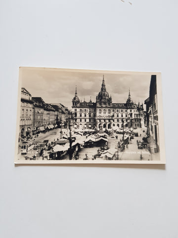 AK Graz. Hauptplatz mit Rathaus.