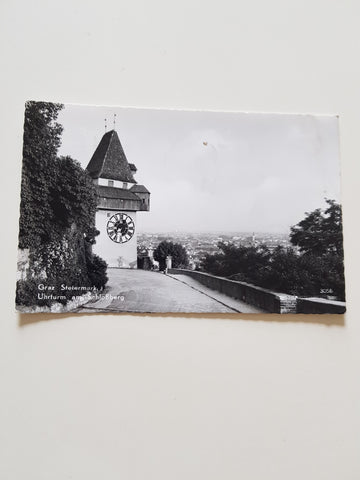 AK Graz. Uhrturm am Schloßberg.