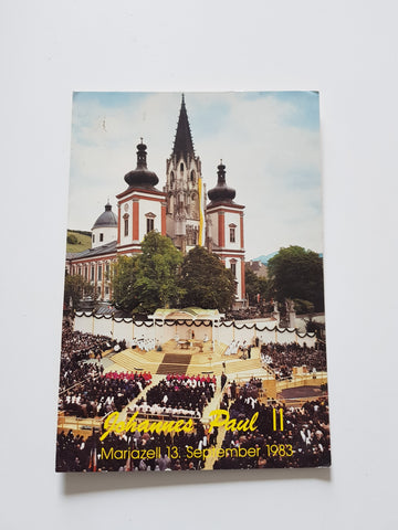 AK Mariazell 13. September 1983. Johannes Paul II.