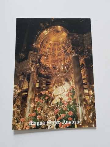 AK Mariazell. Basilika, Gnadenstatue.