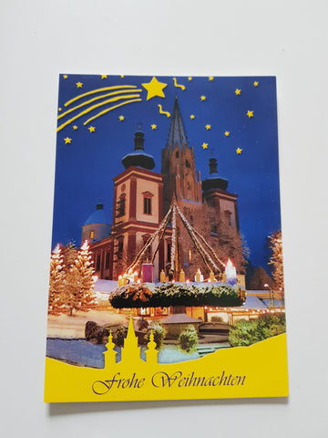 AK Mariazell. Frohe Weihnachten.
