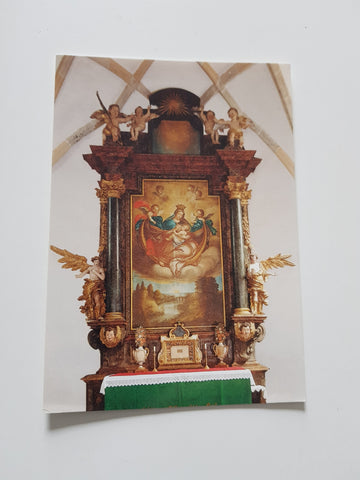 AK Basilika Mariazell. Filialkirche Sigmundsberg. Maria lactans.
