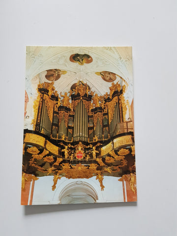 AK Orgelempore in der Basilika Mariazell.